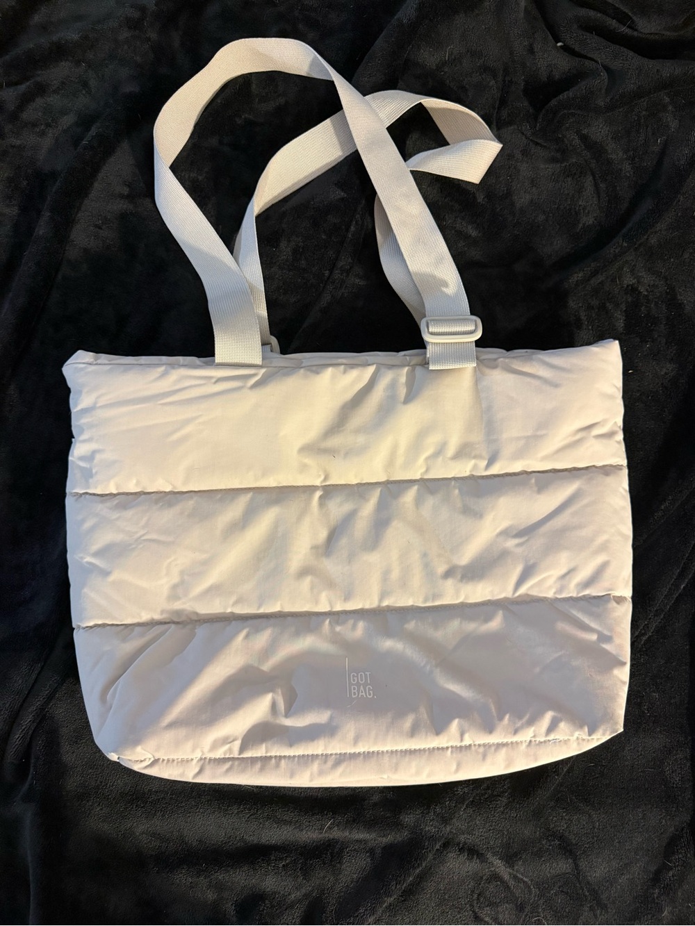 GOT.BAG Puffer Tote in Beige